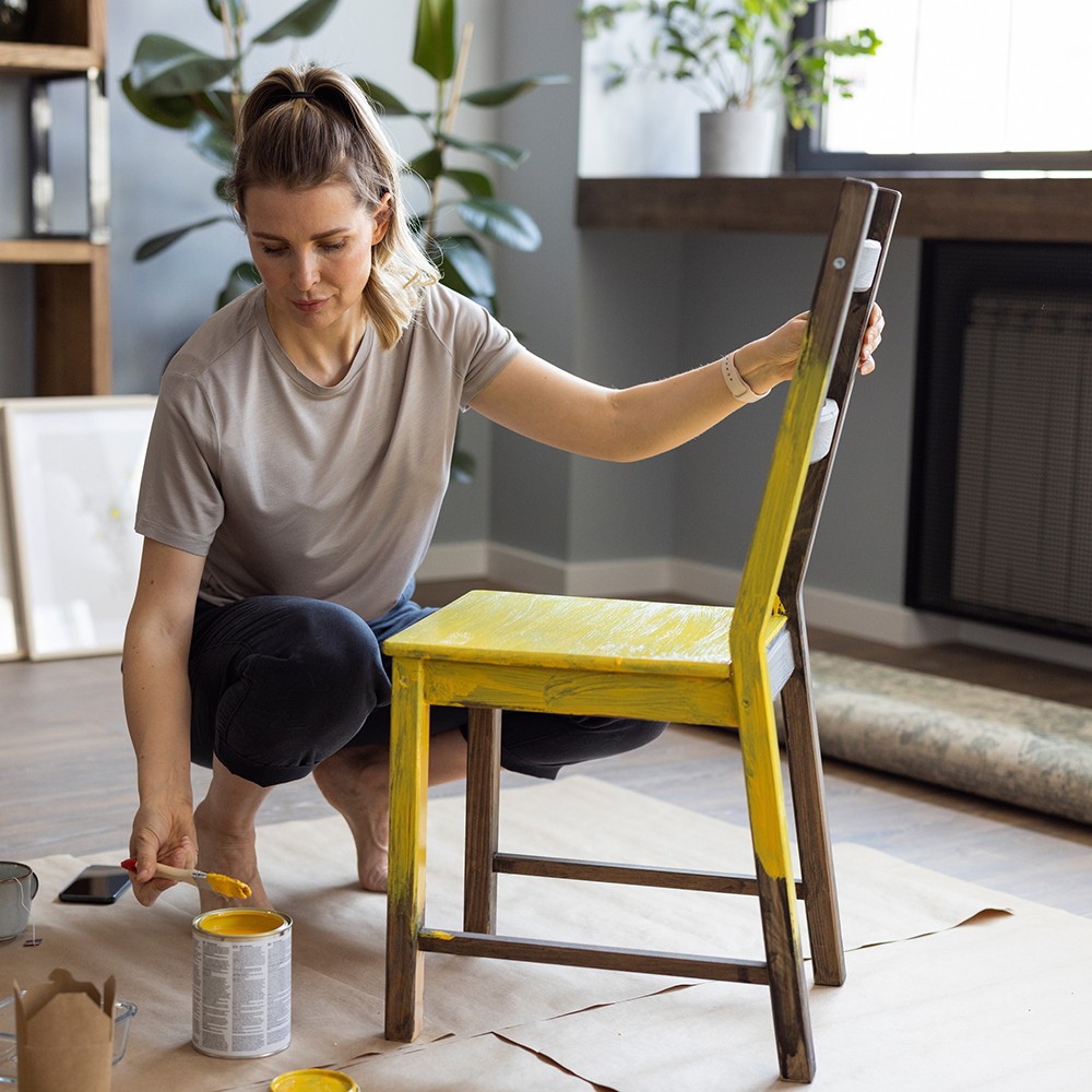 pintar madera opaco