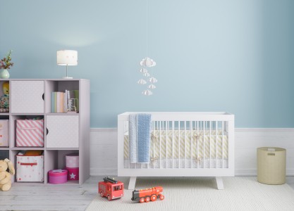 dormitorio infantil azul