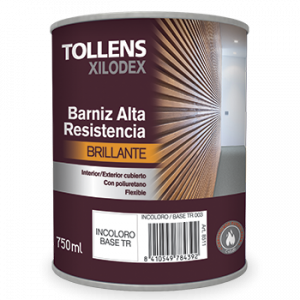 Barniz alta resistencia brillante