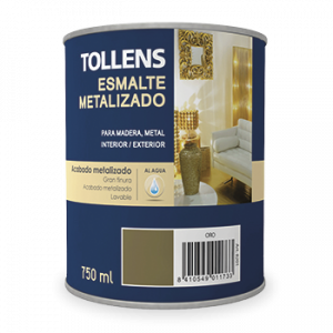 Esmalte al agua metalizado