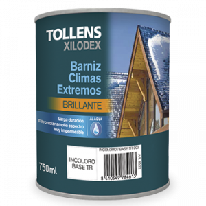 Barniz climas extremos al agua brillante