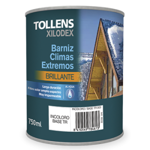Barniz climas extremos al agua brillante