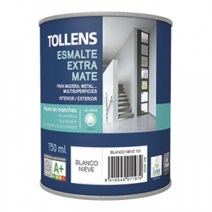 Esmalte al agua extra mate