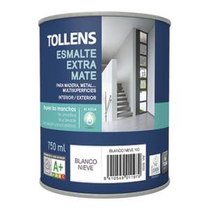 Esmalte al agua extra mate