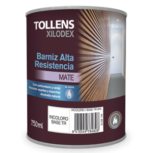 Barniz alta resistencia al agua mate