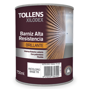 Barniz alta resistencia brillante