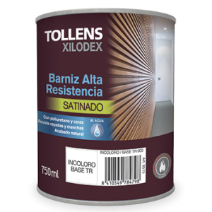 Barniz alta resistencia al agua satinado