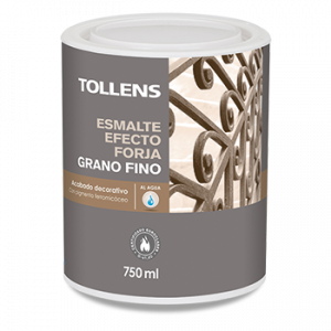 Esmalte efecto forja grano fino al agua
