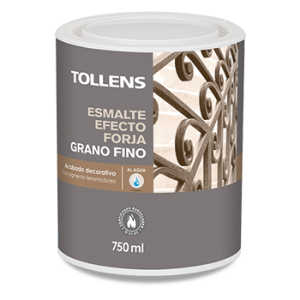 Esmalte efecto forja grano fino al agua