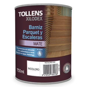 Barniz parquet y escaleras al agua mate