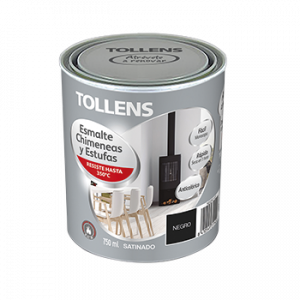 Esmalte chimeneas y estufas negro