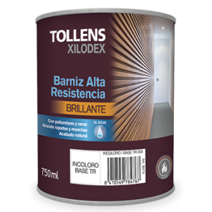 Barniz alta resistencia al agua brillante