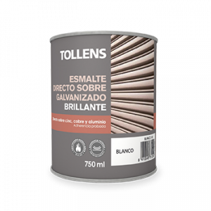Esmalte directo sobre galvanizado brillante