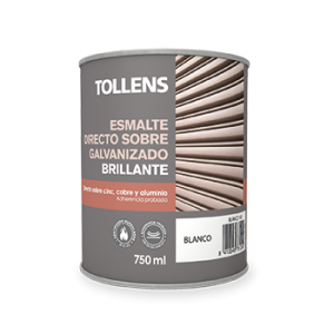 Esmalte directo sobre galvanizado brillante